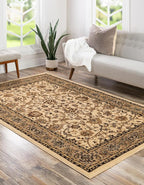Unique Loom Sialk Hill Collection Area Rug - Image 3