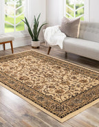 Unique Loom Sialk Hill Collection Area Rug - Image 3