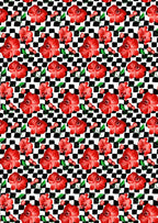 Black and White Checkerboard Pattern - Image 2