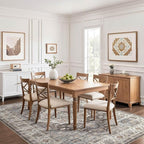 9x12 Area Rug Living Room: Washable Boho Large Neutral Vintage Soft Rugs Stain - Image 6