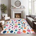 Polka Dots Rugs for Kids Room by Phtbz