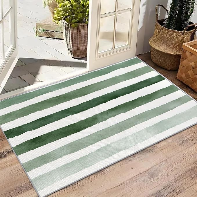 Striped Large Area Rug 8x10 - Image 4