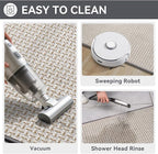 Door Mat Entrance 24"x35", Dirt Resistant and Absorbent, Non-Slip Rubber - Image 5