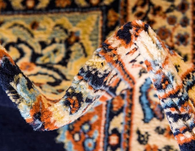 Unique Loom Reza Collection Traditional Persian Style Area Rug, 9 x 12 ft - Image 7
