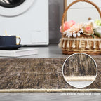 RUGSREAL Washable Round Rug 4x4 ft - Image 8