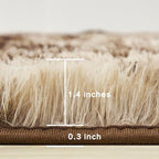 Andency 8x10 Area Rugs for Living Room, Upgrade Non-Slip Fluffy Soft Large Shag - Image 2