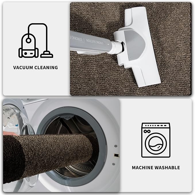 PURRUGS Dirt Trapping Door Mat 24" x 36", Non-Slip/Skid Machine Washable - Image 7