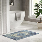 Easy-Going Boho Area Rug 2x3 Washable Entryway Rugs Front Door Mat Indoor - Image 8