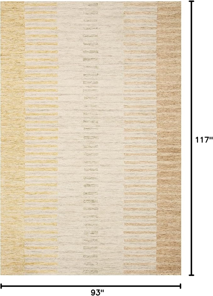 Loloi Chris Loves Julia Chris Collection CHR-01 Dove/Santa Fe 7'-9'' x 9'-9'' - Image 2