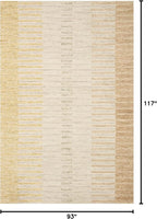 Loloi Chris Loves Julia Chris Collection CHR-01 Dove/Santa Fe 7'-9'' x 9'-9'' - Image 2