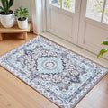 2x3 Small Area Rug for Entryway, Soft Washable Rugs by Macgace