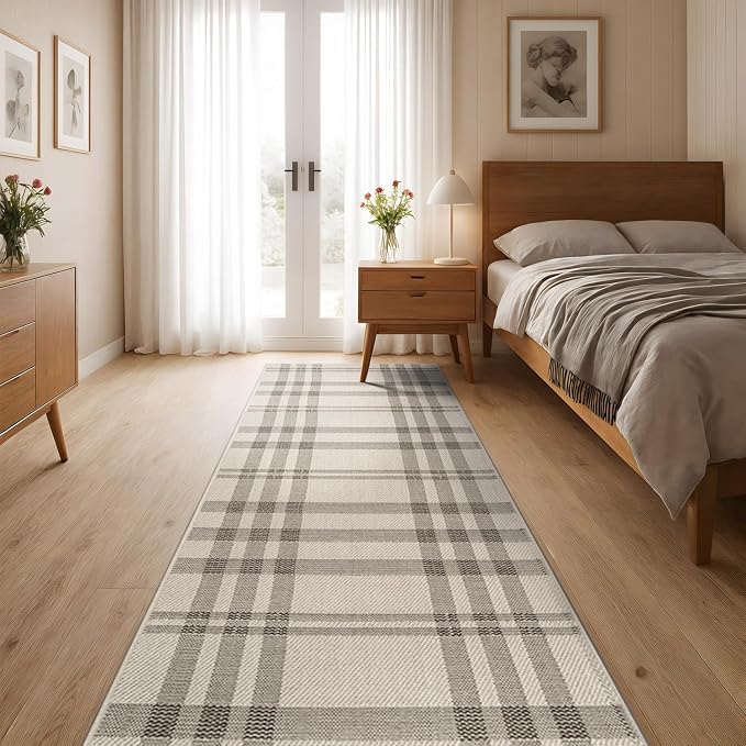 CAMILSON Easy Jute Rug 2x7, Indoor and Outdoor Off-White Runner Rug - Image 4