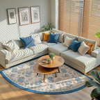 jinchan Elora Floral Corner Rug - Image 4