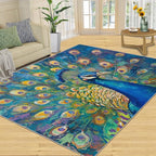 Peacock Rug Large - Image 2