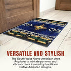 YHSF South West Native American Area Rug C318 - Image 7