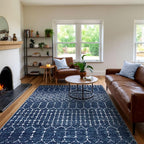 Lahome Moroccan Washable Area Rugs 6x9 Non-Slip Ultra-Thin Soft Living Room - Image 6
