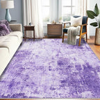 Washable Area Rugs 6'x8' Non-Slip Modern Abstract Soft by RELEANY