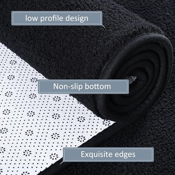 AROGAN Modern Shag Area Rug for Living Room, 6x9 Feet Washable Rugs for Bedroom - Image 4