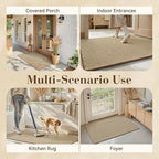 Jute Front Door Mat Indoor Entrance Indoor Door Mat Rugs - Image 7