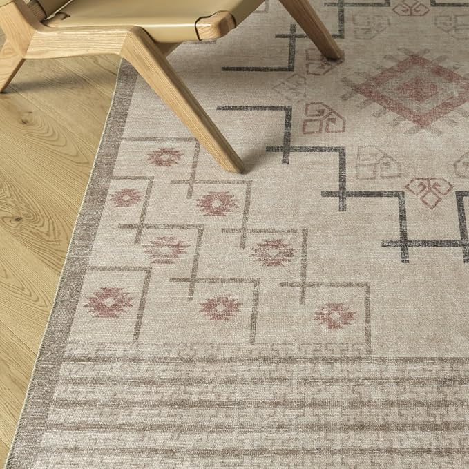 Revival Rugs Funk 10'x13' Zero-Shedding Area Rug by RevivalRugs