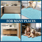 OLANLY Dog Door Mat for Muddy Paws 47x20, Absorbs Moisture and Dirt, Absorbent - Image 8
