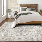 Deerly Area Rug 3x5 Rugs with Non-Slip Backing, Washable 3x5 Rugs - Image 2