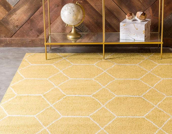 Unique Loom Trellis Frieze Collection Area Rug - Image 2