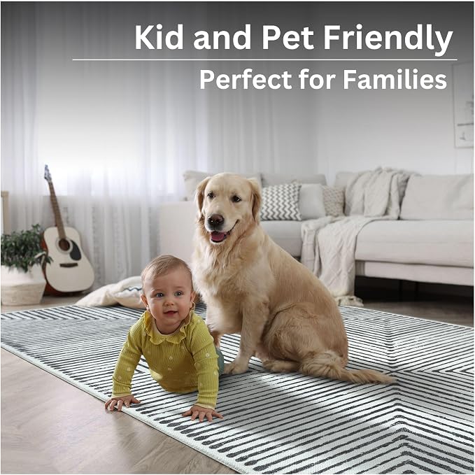Bloom Rugs Washable Non-Slip 9' x 12' Rug - Image 10