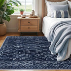 KILOCOCO Area Rug 4'x6' Entryway Rug Washable Bedroom Rugs Non Slip Printed - Image 3