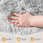 Zentavio Area Rugs for Living Room Small Carpet for Bedroom 3x5 Bedside - Image 3
