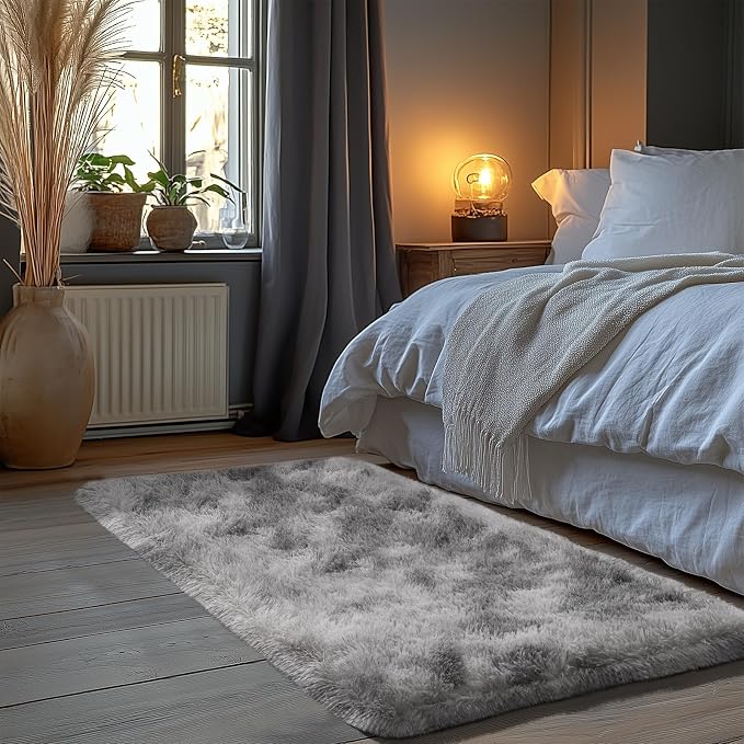 Zentavio Area Rugs for Living Room Small Carpet for Bedroom 3x5 Bedside - Image 7