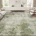 5x7 Area Rugs for Living Room Non Slip Machine Washable Rug Distressed Abstract by Tchdio