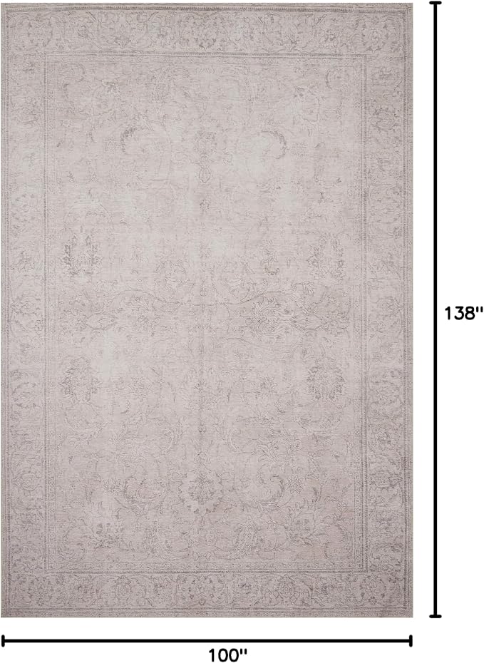 Loloi Loren Collection LQ-12 Sand 8'-4" x 11'-6" Area Rug - Image 3