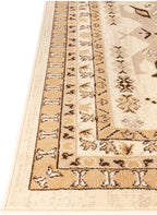 Unique Loom Taftan Collection Border Geometric Tribal Inspired Design Area Rug - Image 6