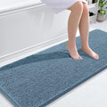 OLANLY Bathroom Rugs 59x24, Extra Soft Absorbent Chenille Bath Rugs, Rubber by OLANLY