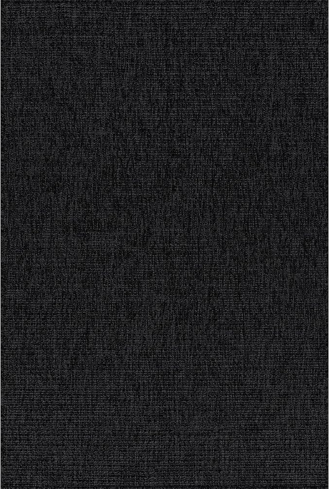 Beverly Rug Easy Jute Rug 5x7 Solid Washable Durable Outdoor Indoor Area Rugs - Image 2