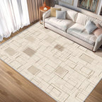 Geometric Rug, Washable 3x5 Rug - Image 2