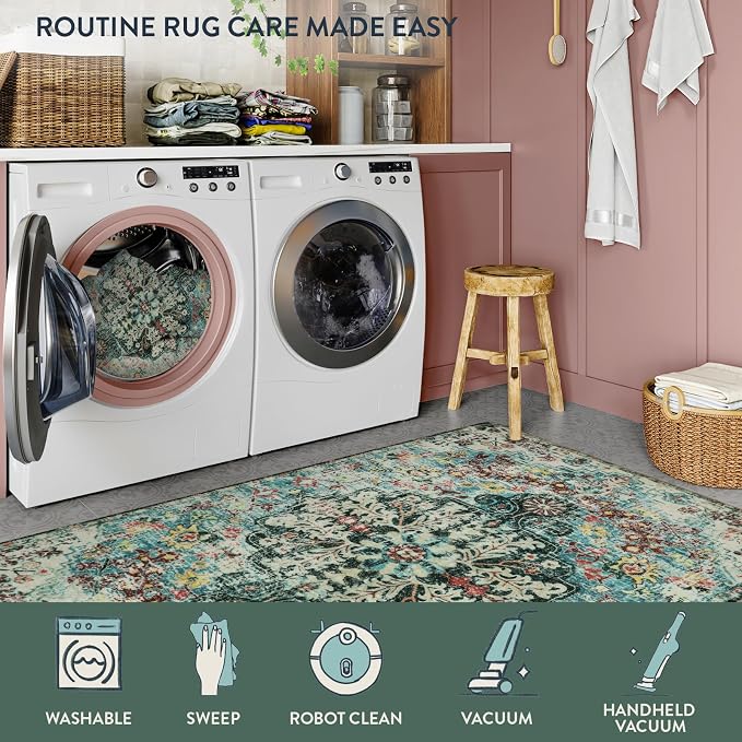 Lahome Boho Bohemian Area Rug - Image 4