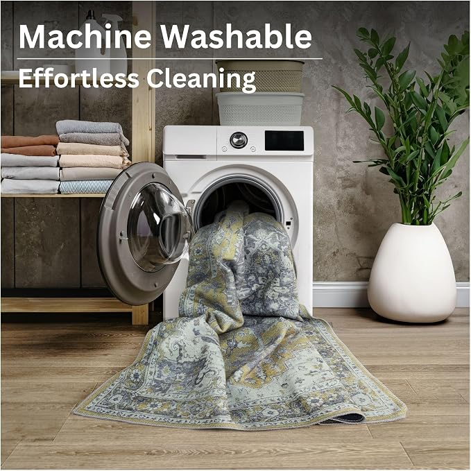 Bloom Rugs Washable Non-Slip 8' x 10' Rug - Image 9