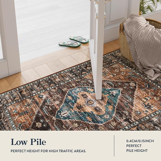 Lahome 2x4 Washable Entryway Runner Rug - Image 5