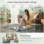 Enkor Runner Rugs for Hallway, 2.6x8 Washable Soft Non Slip Floor Rugs for - Image 3