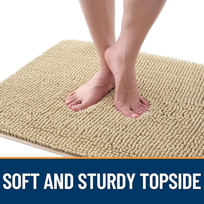 OLANLY Dog Door Mat for Muddy Paws 40x24, Absorbs Moisture and Dirt, Absorbent - Image 4