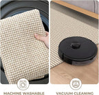 KOZYFLY Washable Area Rug 5x7 ft Rubber Backed Non Slip Rugs - Image 7