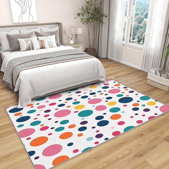 Polka Dots Rugs for Kids Room - Image 3
