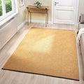 LUXE WEAVERS Modern Farmhouse Yellow 8x10 Washable Area Rug, Anti-Slip Diamond by LuxeWeavers