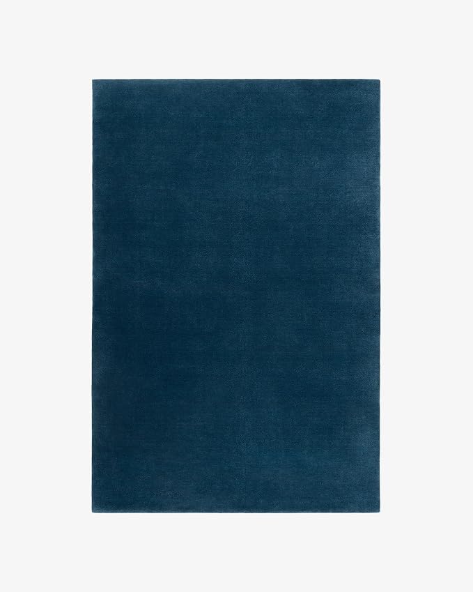 Hand-Tufted Wool Square Area Rug – Soft Premium Wool Carpet by Unknown