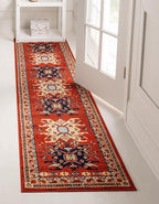 Unique Loom Taftan Collection Border Geometric Tribal Inspired Design Area Rug by UniqueLoom