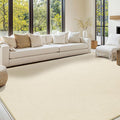 Shilucheng Wool Rug 9x12 Non-Slip, Blend 80% Wool and 20% Cotton Rugs by Shilucheng