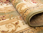 Rugs.com Chateau Collection Rug – 5' 3 Octagon Green Medium Rug Perfect - Image 5