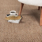 CAMILSON Easy Jute Rug 4x6, Indoor Outdoor Natural Color Farmhouse Area Rugs - Image 10